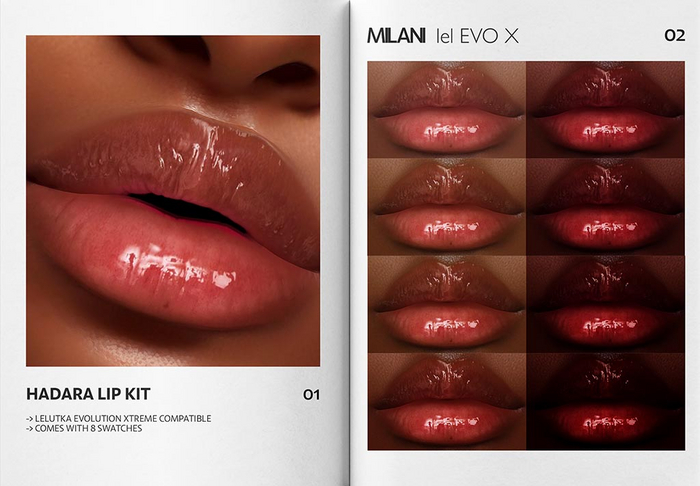 MILANI - "HADARA" LIP KIT / DEMO