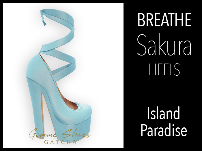[BREATHE]-Sakura Heels_Island Paradise_B. FREYA