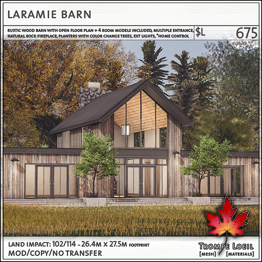Trompe Loeil - Laramie Barn [mesh]