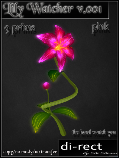 Lily Watcher v.001 (pink)
