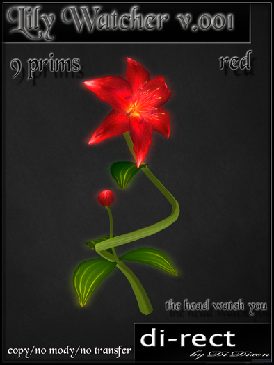 Lily Watcher v.001 (red)
