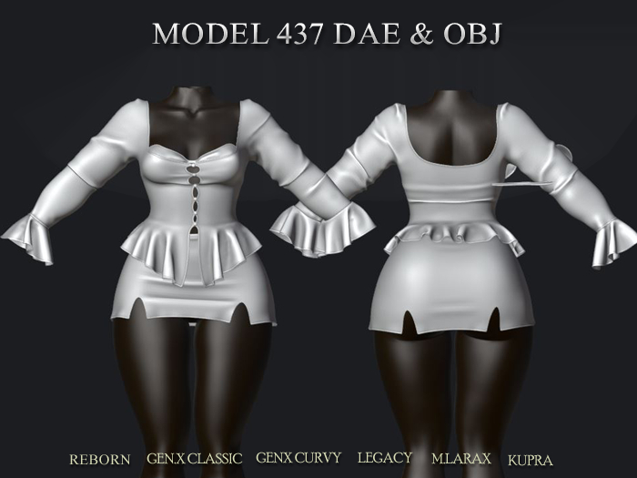 !GUTTO! MODEL 437  DAE & OBJ