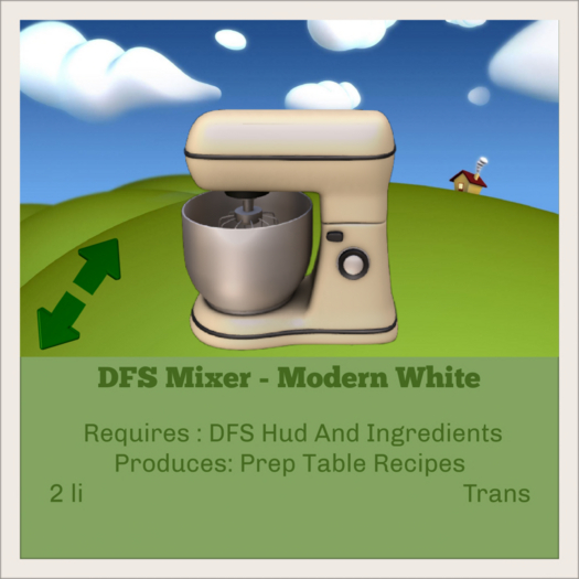 DFS Mixer - Modern White