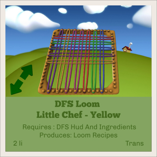 DFS Loom - Little Chef - Yellow