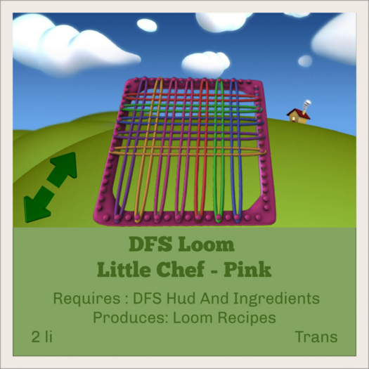 DFS Loom - Little Chef - Pink