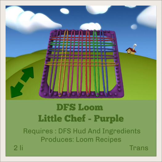 DFS Loom - Little Chef - Purple