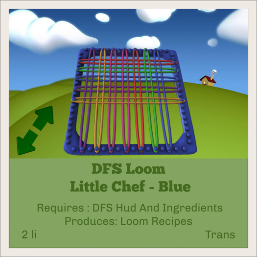 DFS Loom - Little Chef - Blue