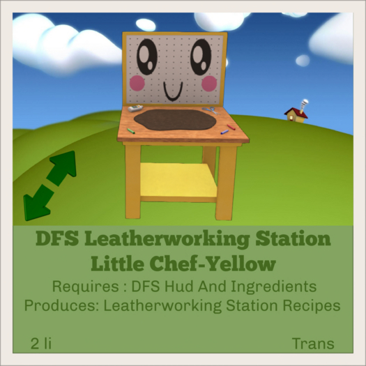 DFS Leatherworking Station - Little Chef - Yellow