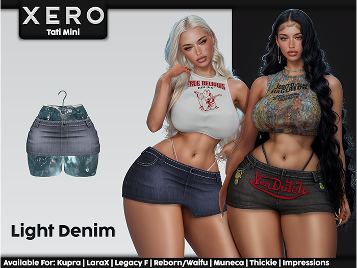 [XERO] Tati Mini (Light Denim)
