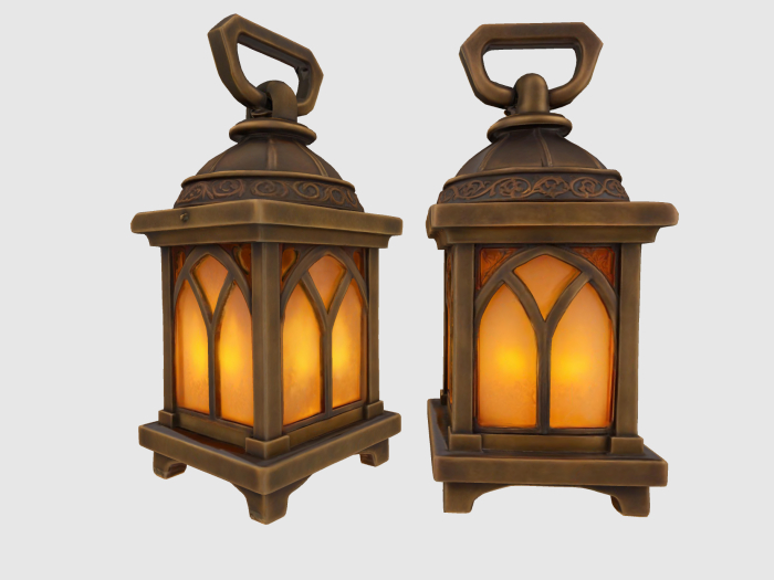 Wooden Lantern FULL PERM