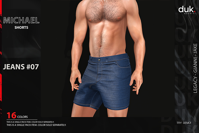 [DUK] - Michael Shorts // - Jeans #07 -Wear