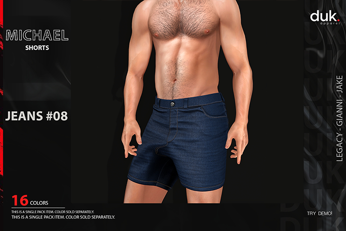 [DUK] - Michael Shorts // - Jeans #08 -Wear
