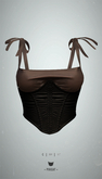 -Pixicat- Vienna Top (LeatherBrown)