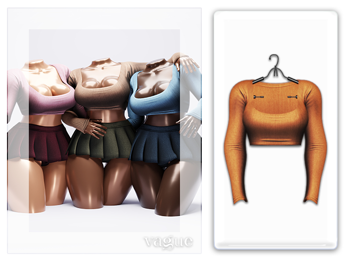 Vague. Raven Top II - Amber -