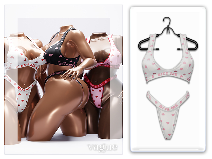 Vague. Bite Me Set - W.Pixie -