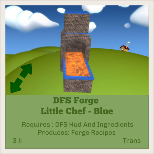 DFS Forge - Little Chef - Blue