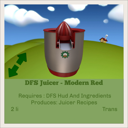 DFS Juicer - Modern Red