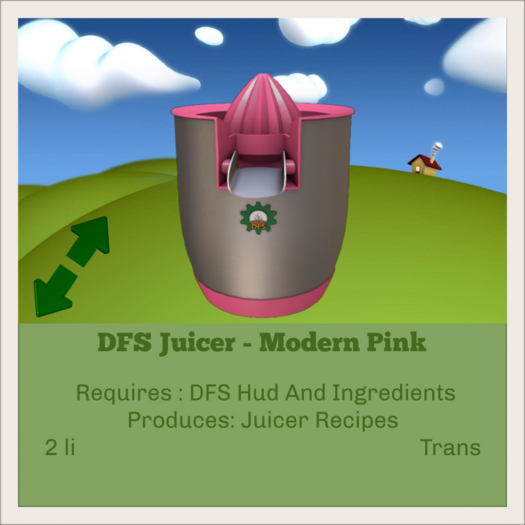 DFS Juicer - Modern Pink