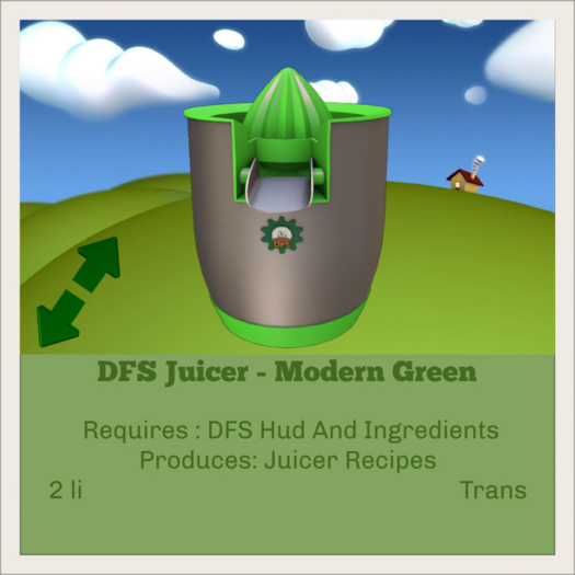 DFS Juicer - Modern Green