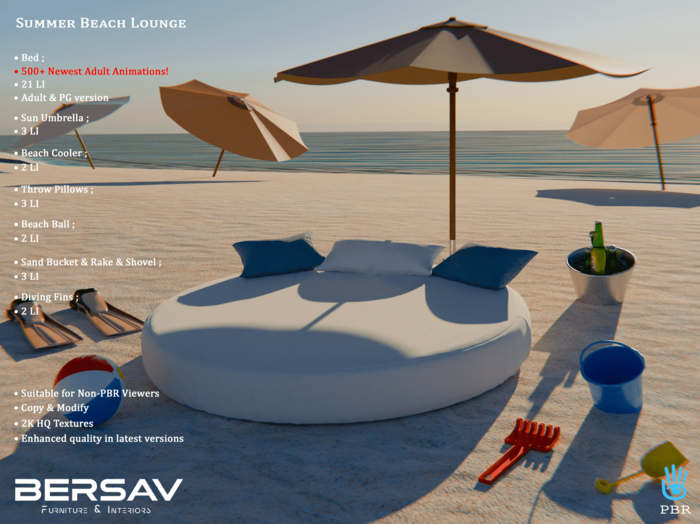 Bersav - Summer Beach Lounge [SET] (Add)