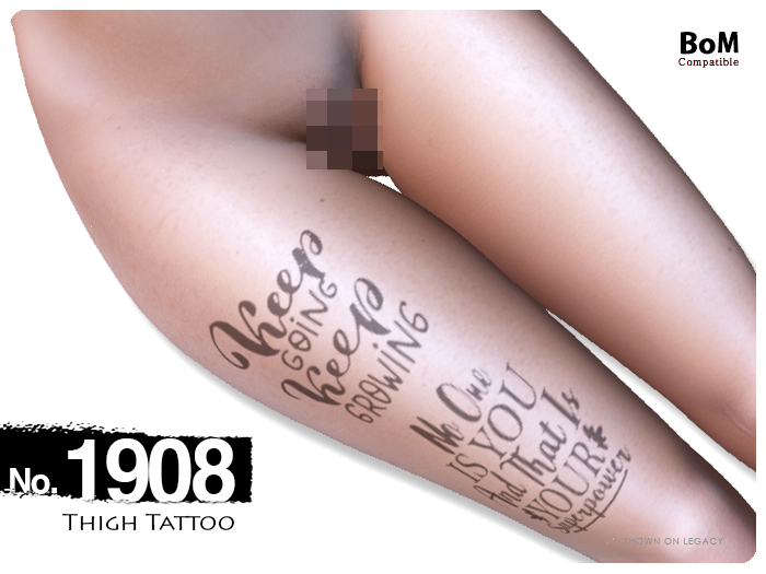 (Thigh Tattoo) No.1908