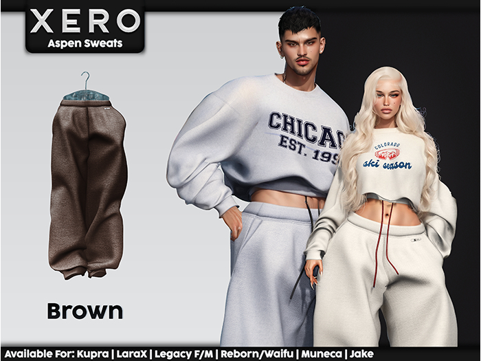 [XERO] Aspen Sweats (Brown)