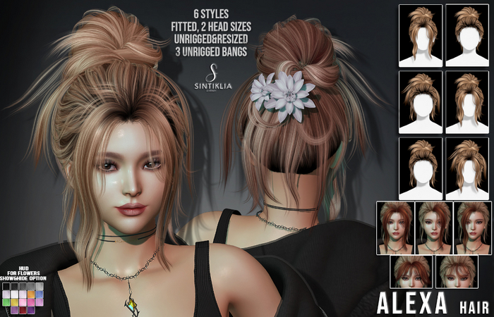 Sintiklia - Hair Alexa - Fatpack
