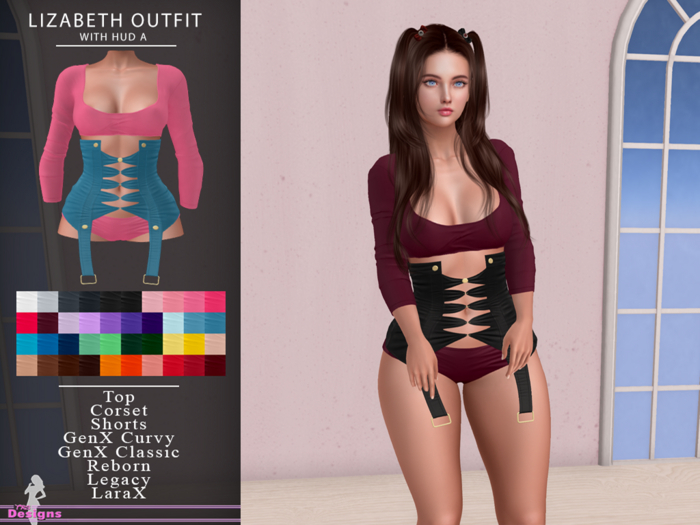 Lizabeth Outfit With Hud A