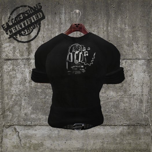 T shirt S.O.S DJ