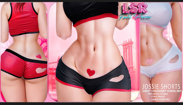 [LSR FP] Jossie Shorts Full Perm 
