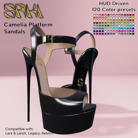 *S* Camelia Sandals - FATPACK