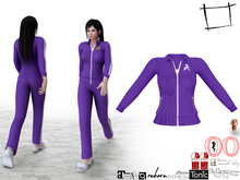 Full Perm Women's Tracksuit Top Slink, Maitreya 5.3 LaraX, Ocacin, Belleza, Voluptuous, Tonic, Legacy, Ebody Reborn