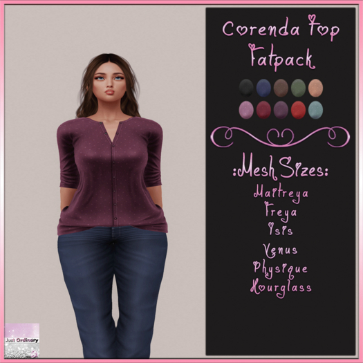 Corenda Top Fatpack