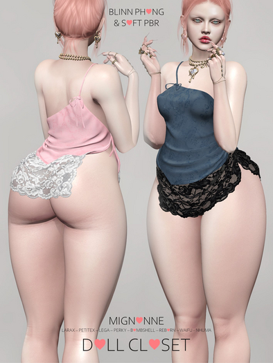 ~DOLL CLOSET~ MIGNONNE FATPACK