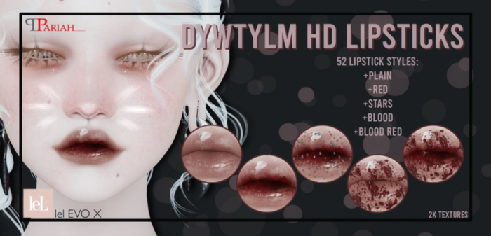 .:.Pariah.:. DYWTYLM HD Lipsticks