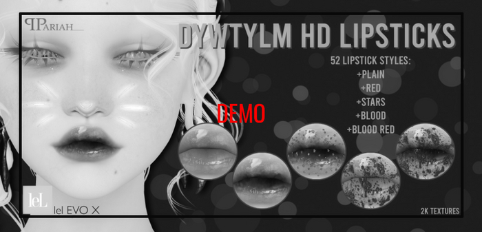 .:.Pariah.:. DYWTYLM HD Lipsticks DEMO