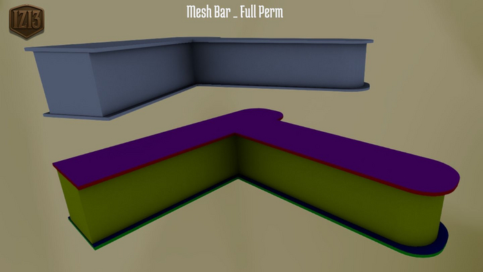 Mesh Bar Full Perm