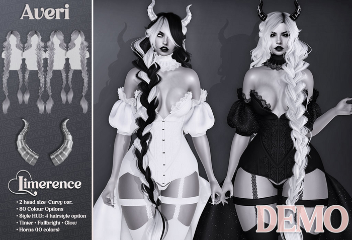 {Limerence} DEMO Averi hair-Fatpack