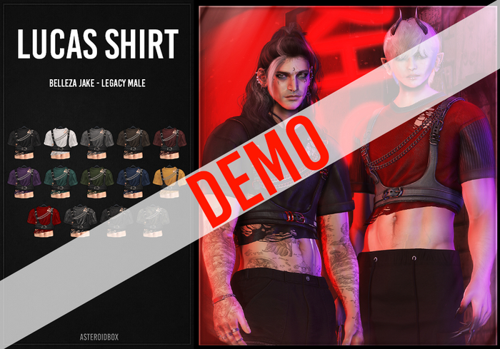 AsteroidBox. Lucas Shirt - DEMO