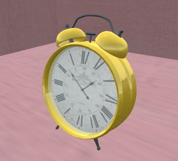 vintage clock T2