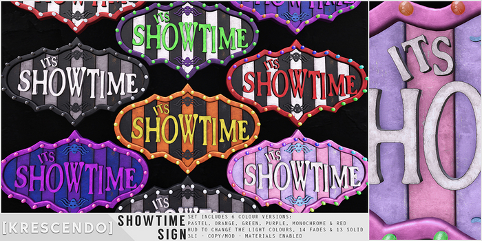 [Kres] Showtime Sign