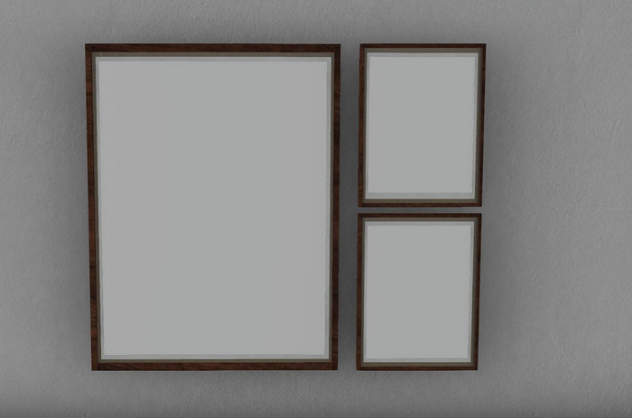 Photo collage 3 frames