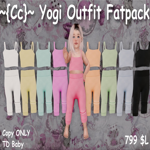 ~{Cc}~ Yogi Outfit (TD B) Fatpack (ADD ME TO UNPACK)