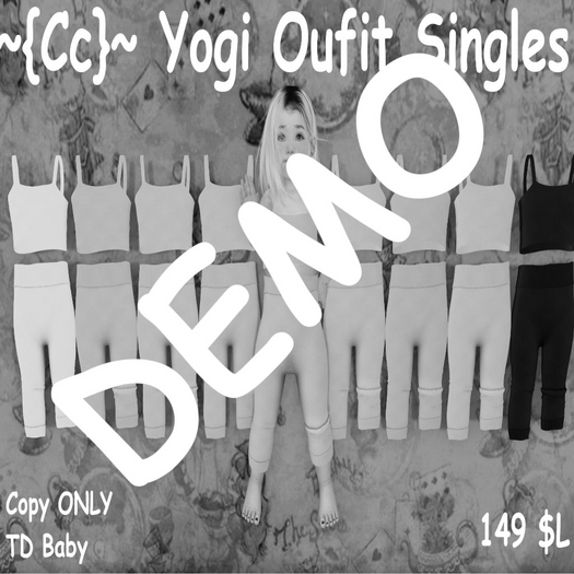 ~{cC}~ Yogi Outfit (TD B) Demo (ADD ME TO UNPACK)