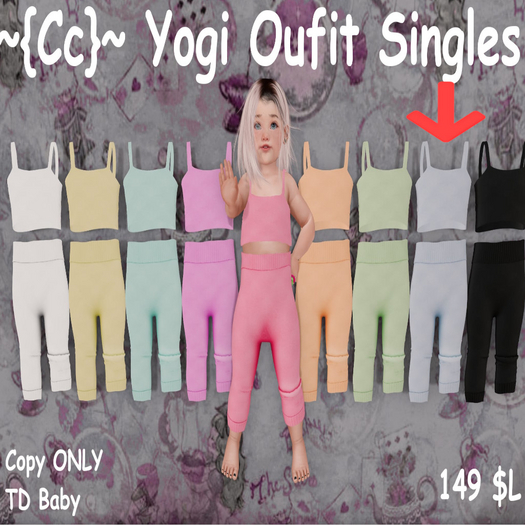 ~{cC}~ Yogi Outfit (TD B) Blue (ADD ME TO UNPACK)