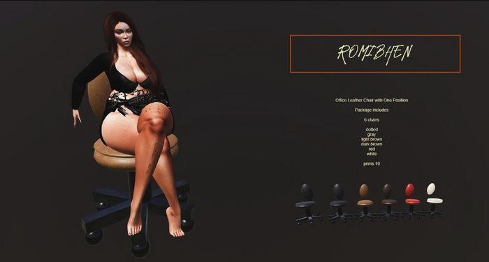 ROMIBHEN - Leather Office Chair