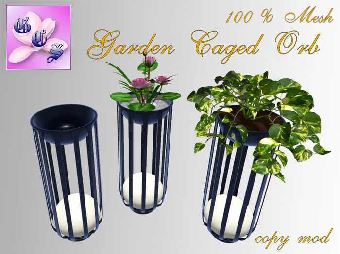 Garden Caged Orb light v 1.0