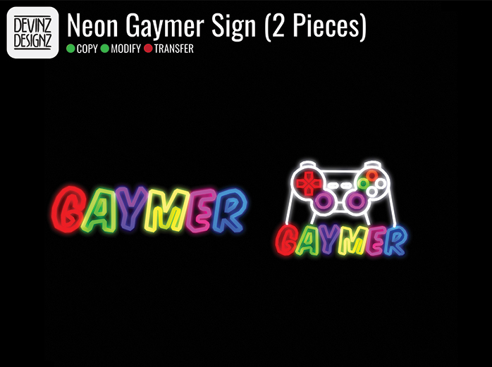Neon - Gaymer Sign
