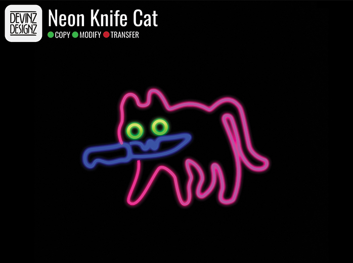 Neon - Knife Cat