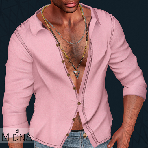 MIDNA - Daniel Shirt - ROSE [ADD]